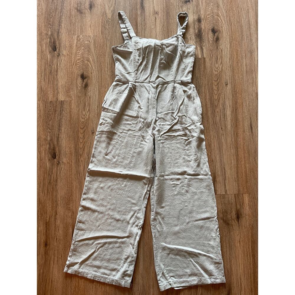 One Love Blue Jumpsuit Wide Leg Size Large